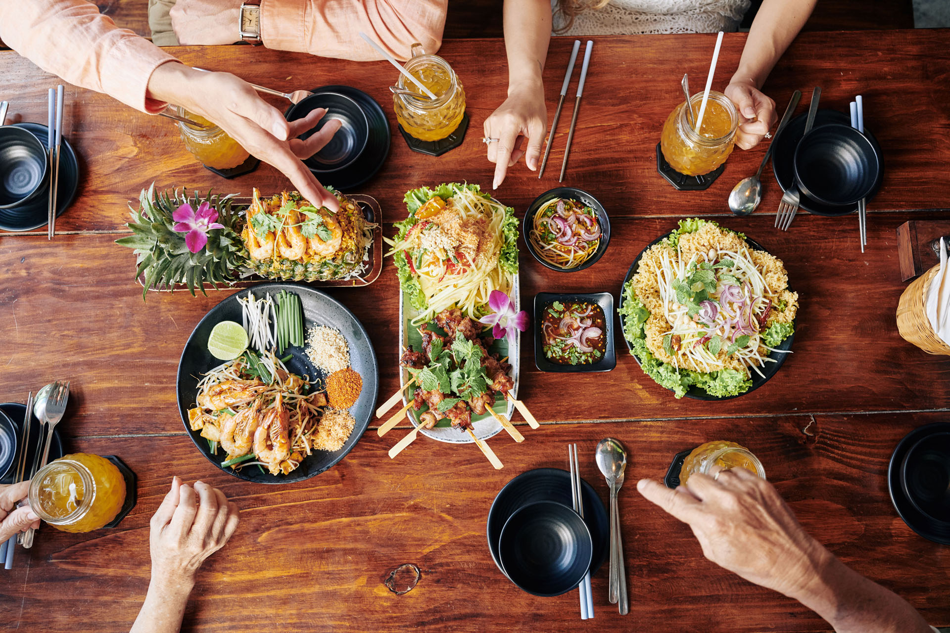 Der asiatischen haute cuisine auf der Spur